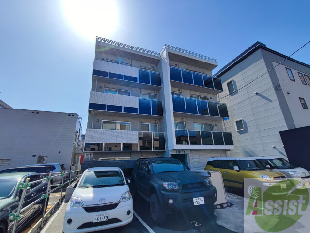 建物外観　札幌市北区北２７条西「ＣＯＣＯ」