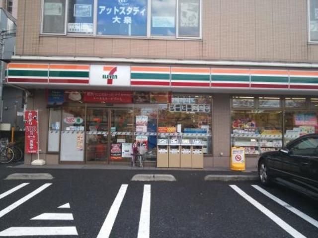 コンビニ　セブンイレブン練馬大泉学園駅北店（コンビニ）まで477m