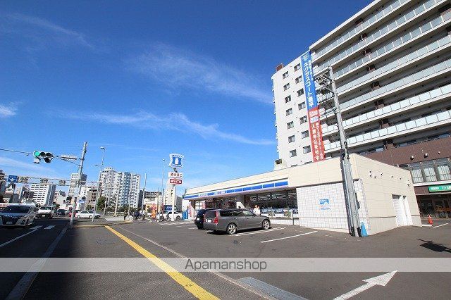 コンビニ　ローソン　札幌豊平１条二丁目店（コンビニ）まで400m