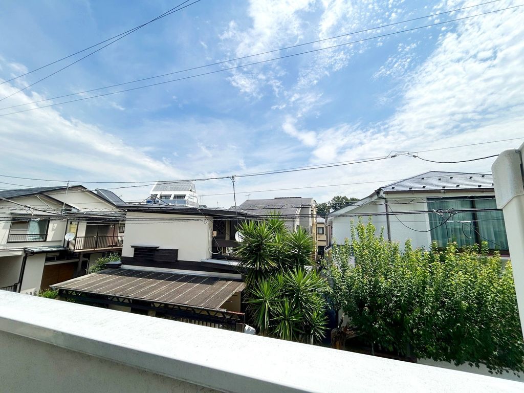 眺望　東向きバルコニーからの眺望