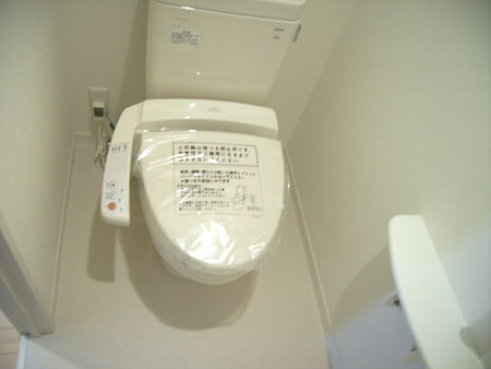 トイレ　ゆったりとした空間のトイレです