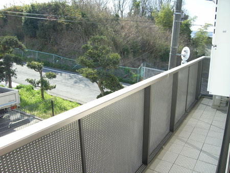 バルコニー　バルコニー付きです