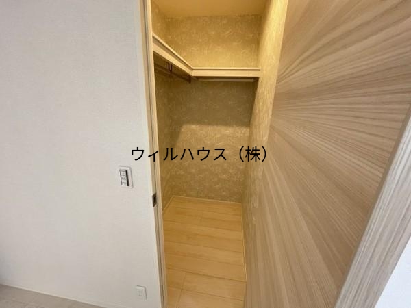 収納　ウォークインクローゼット！