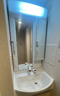 洗面設備　別タイプ部屋　参考写真です