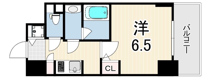 S-RESIDENCE神戸元町の間取り写真