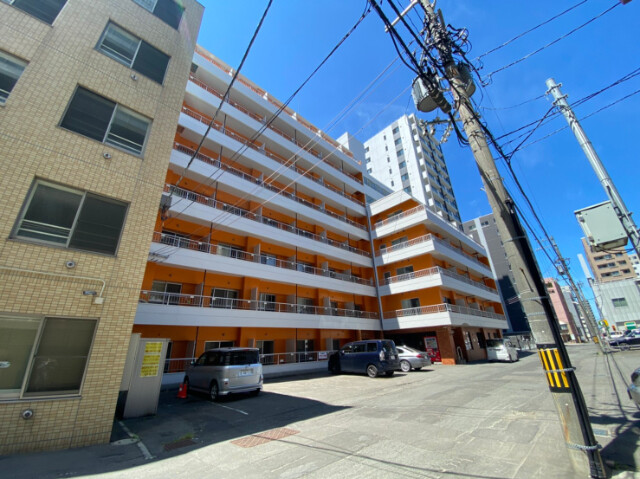 建物外観　札幌市中央区北２条東「けいほくレジデンス」