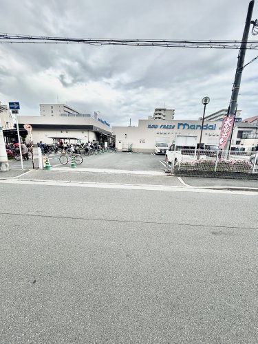 スーパー　万代都島店（スーパー）まで565m