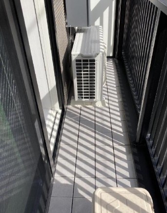 バルコニー　写真は同タイプ住居です。