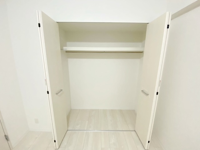 収納　※写真は同タイプ、別のお部屋です。