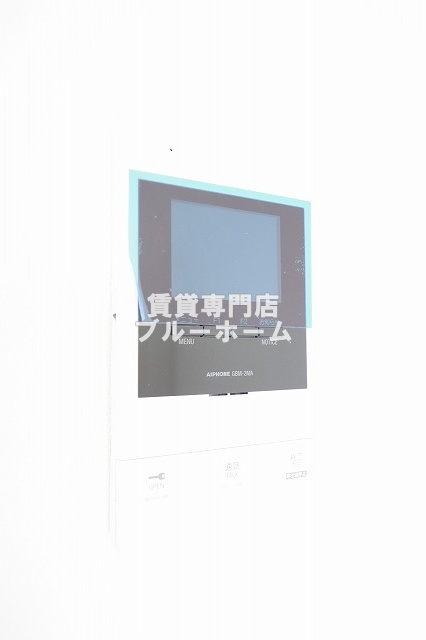 セキュリティ　モニター付きのインターホンです！