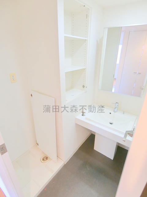 洗面設備　洗面脱衣所　独立洗面台　室内洗濯機置き場