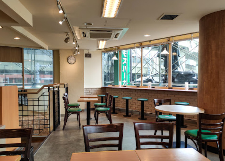 飲食店　モスバーガー門前仲町店（飲食店）まで508m