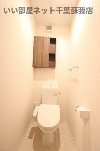トイレ　ゆったりとした空間のトイレです