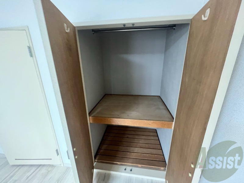 収納　収納もバッチリあるのでお部屋が片付きますよ！