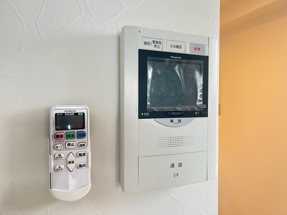 セキュリティ　※別部屋の写真です