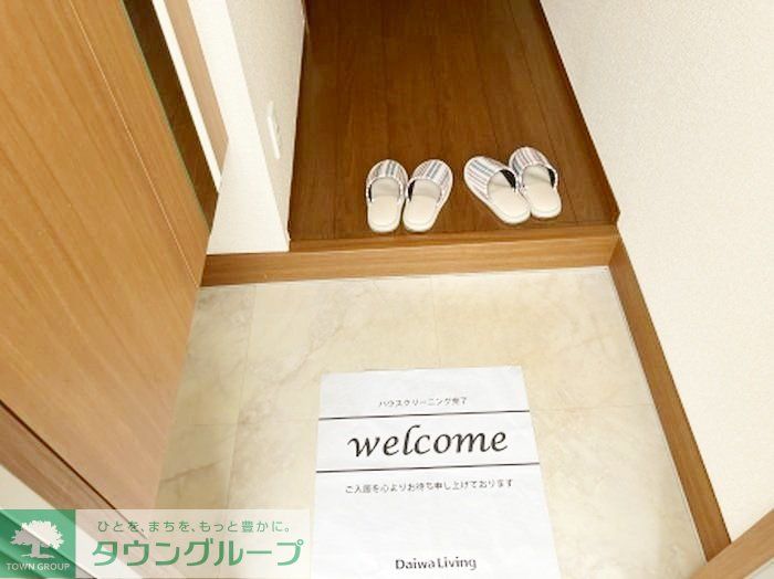玄関　お問合せはタウンハウジングまで！※現地待合わせ相談可能