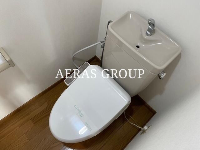 サンパラッツオ伍番館のトイレ写真