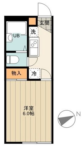 レオパレスいずみの間取り写真