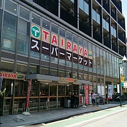 スーパー　エコスTAIRAYA白楽六角橋店（スーパー）まで397m