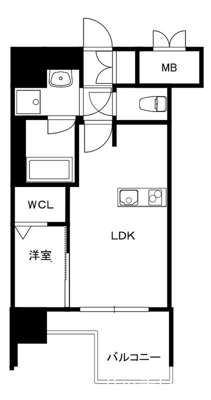 MODERN PALAZZO 博多デュオグランデWestの間取り写真