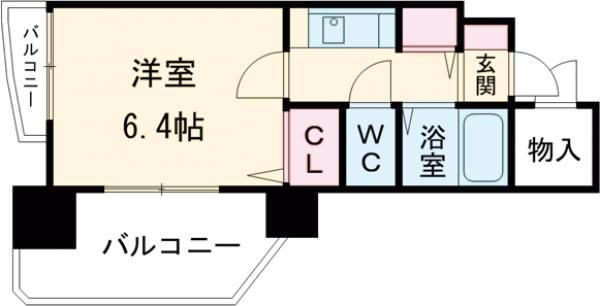 YKハイツ桜町の間取り写真