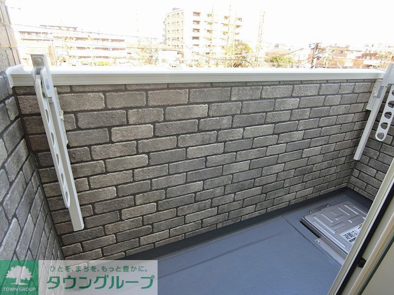 バルコニー　【施工例】2階はバルコニー付き