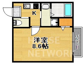 シャンクレール4の間取り写真