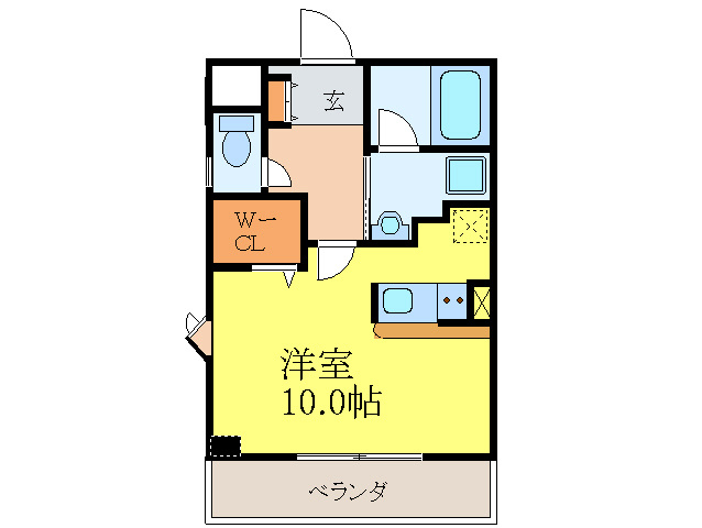 ラトゥ-ル江坂の間取り写真