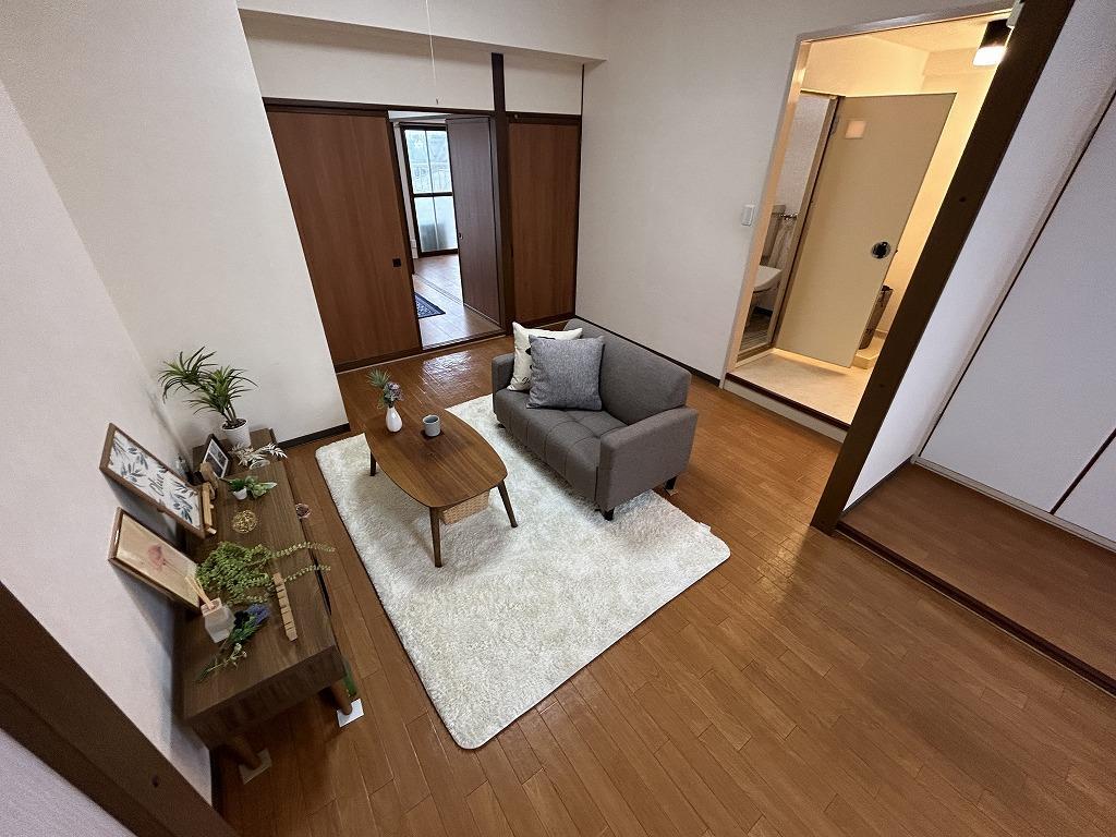 中善ハイツの居間写真