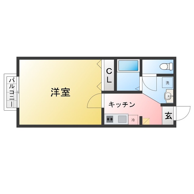レガーロ的場の間取り写真