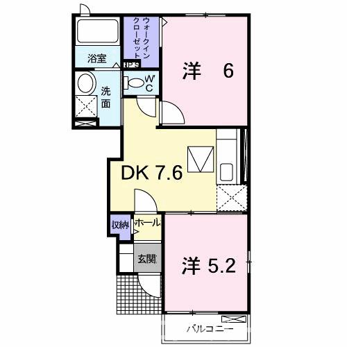 高松琴平電鉄琴平線 栗熊駅 徒歩22分 2階建 築18年の間取り写真