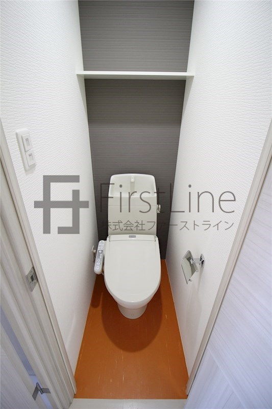 地下鉄七隈線 渡辺通駅 徒歩3分 20階建 築10年のトイレ写真