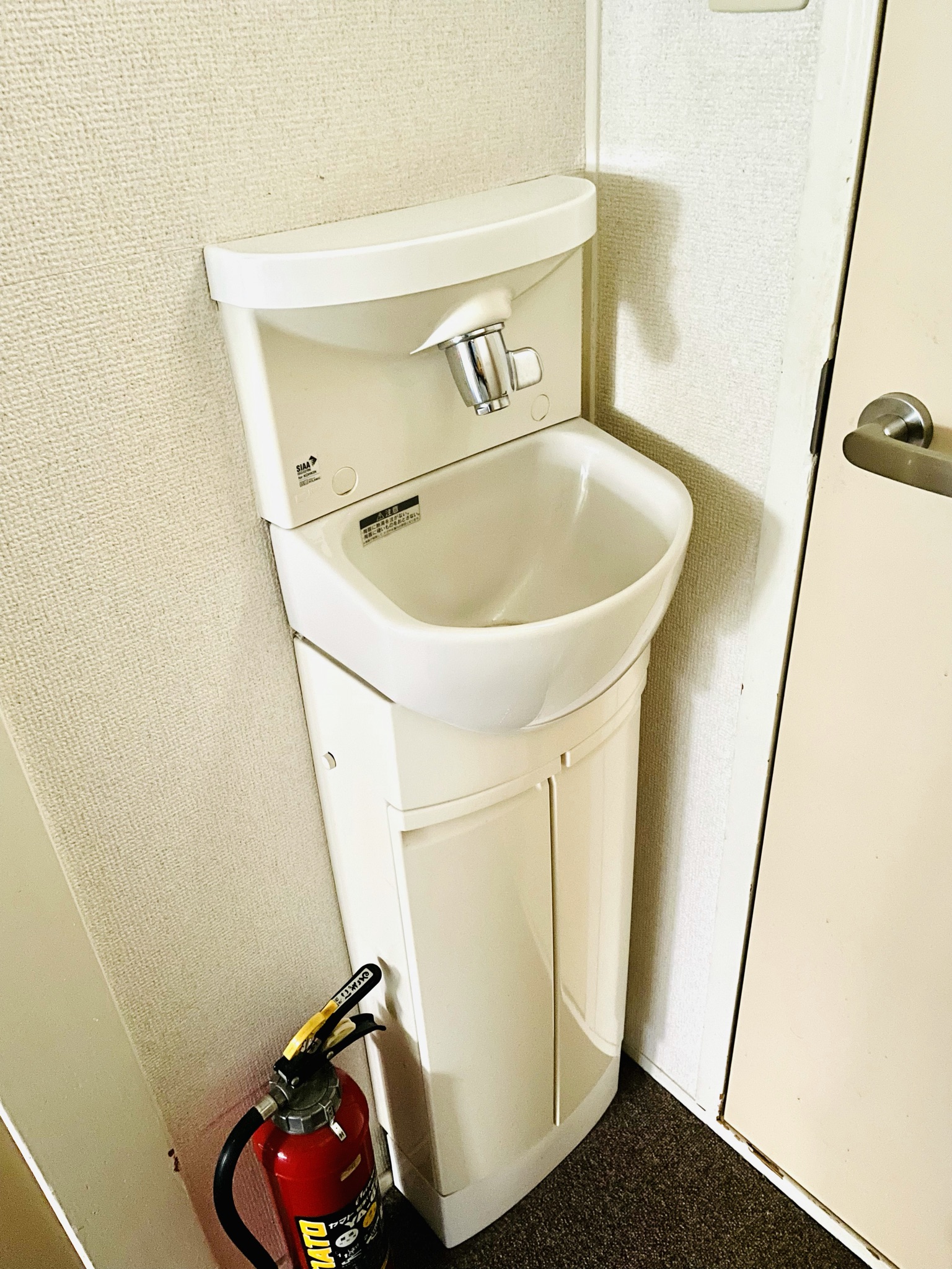 洗面設備　共用の洗面です