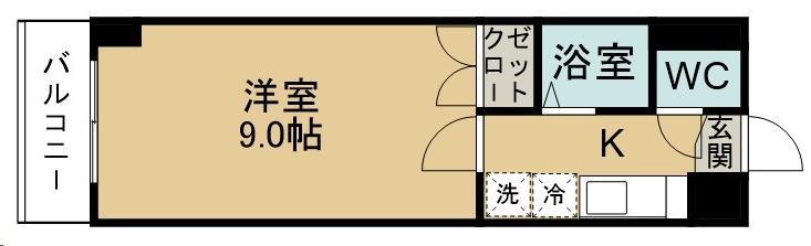 アタゴドミトリーきふねの間取り写真