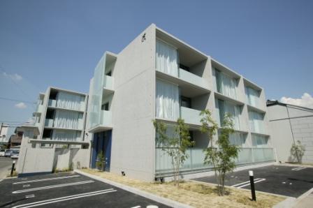 建物外観　お洒落なデザイナーズマンション
