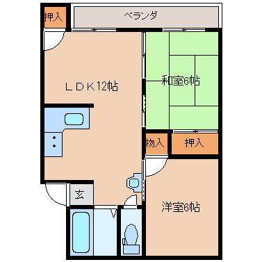 【有明シーサイドマンション　B棟の間取り】