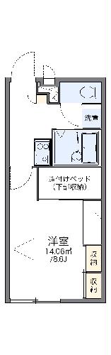 レオパレスハウゼブリューヘンの間取り