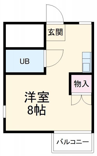 長久手市岩作向田のマンションの間取り