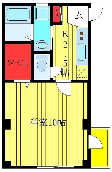 ソルビオスの間取り