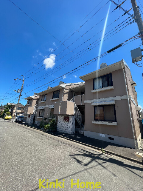 和歌山市有本のアパートの建物外観