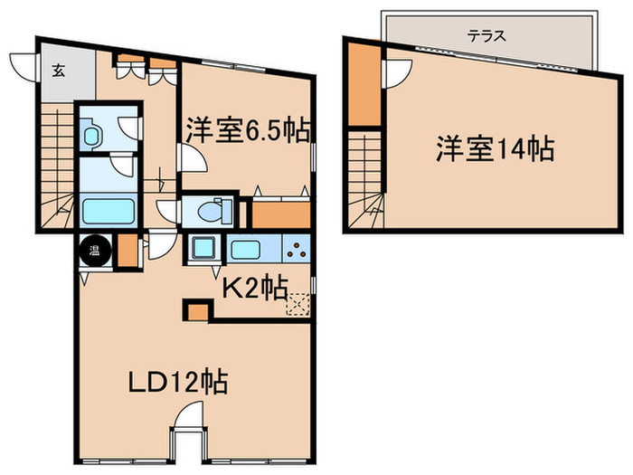 目白台ビルの間取り