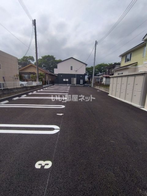 【柴田郡大河原町大谷のアパートの駐車場】