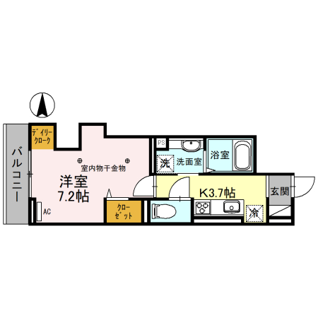 グランドコート堤町の間取り