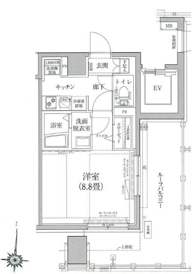 アイルイムーブル深川の間取り