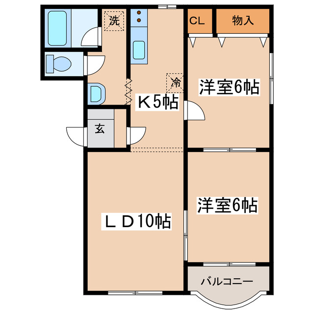 リヴィエール.Ｋの間取り