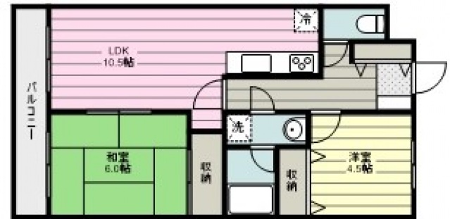 レジェンドの間取り