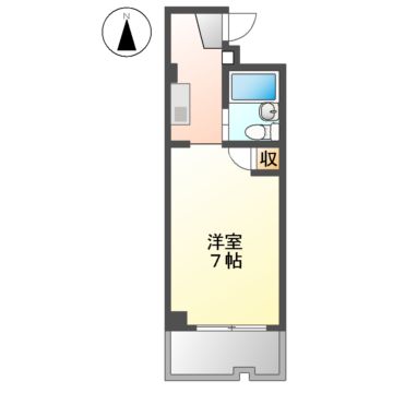 ＫＭハイツの間取り