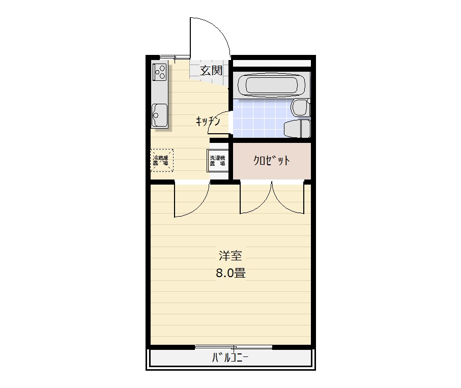 ロイヤルハイツの間取り