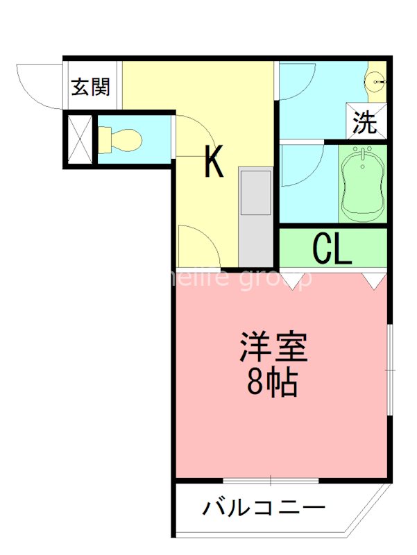 小雀レジデンスの間取り