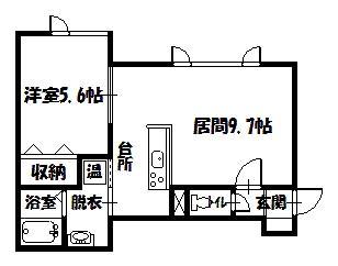 ＢＯＮＯＳハイツの間取り